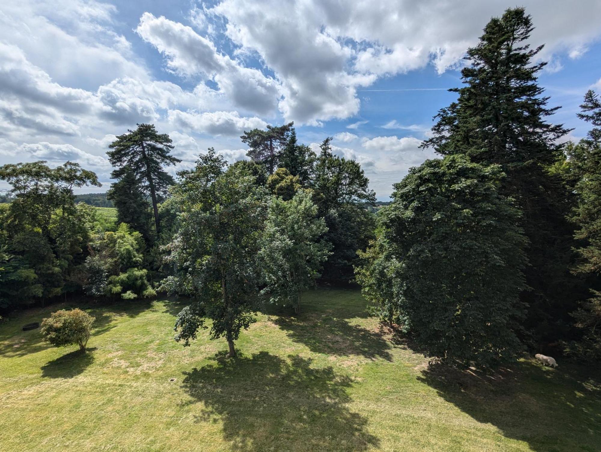Bed and Breakfast Domaine Du Faure Chadurie Exterior foto